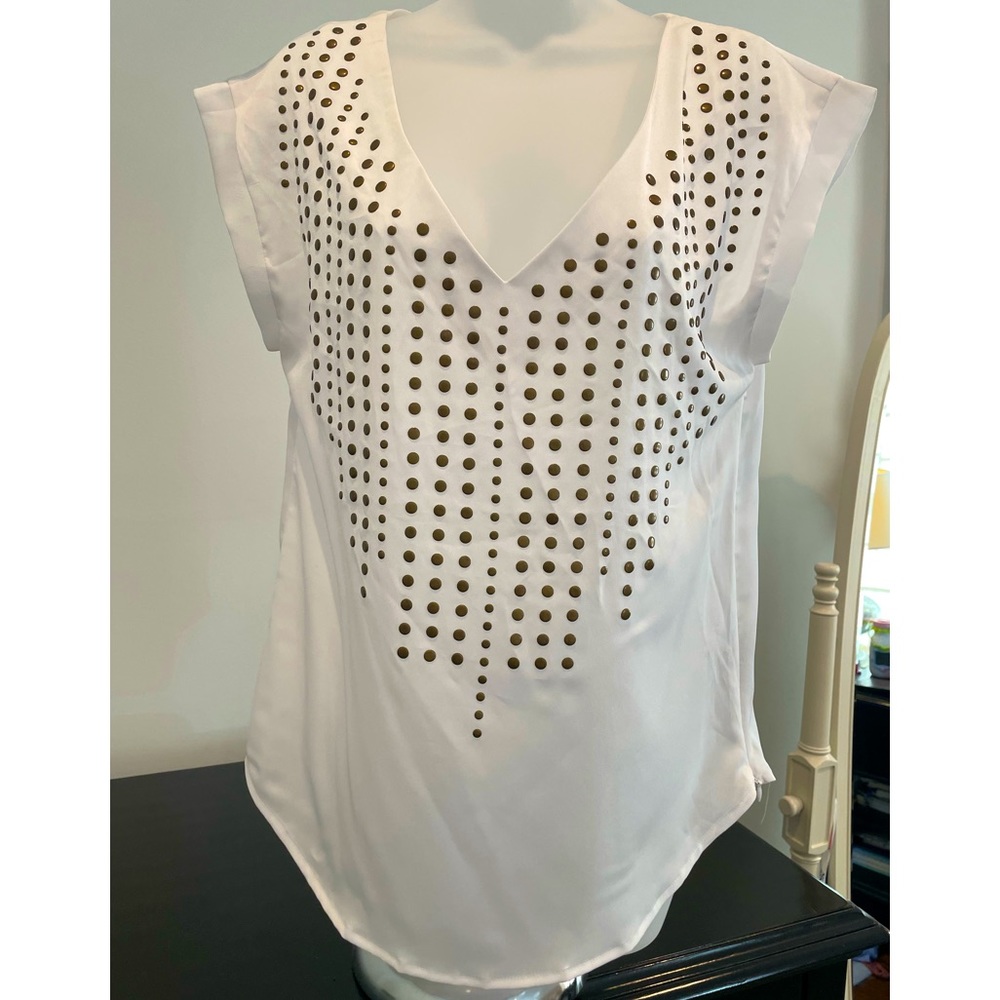 Luca Couture V Neck Blouse
